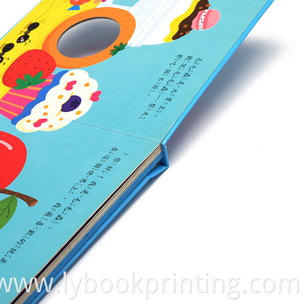 Custom early education Paper Cardboard Child board Book Printing